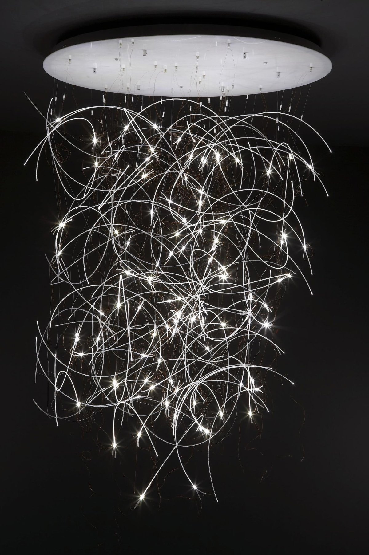 Лисьра с мелкими лампочками