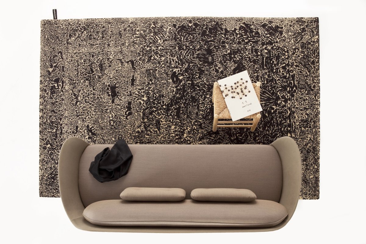 Диван вид сверху