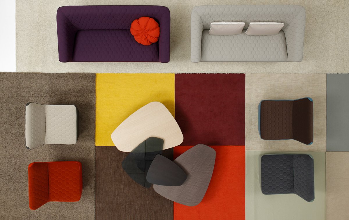 Мягкая мебель вид сверху