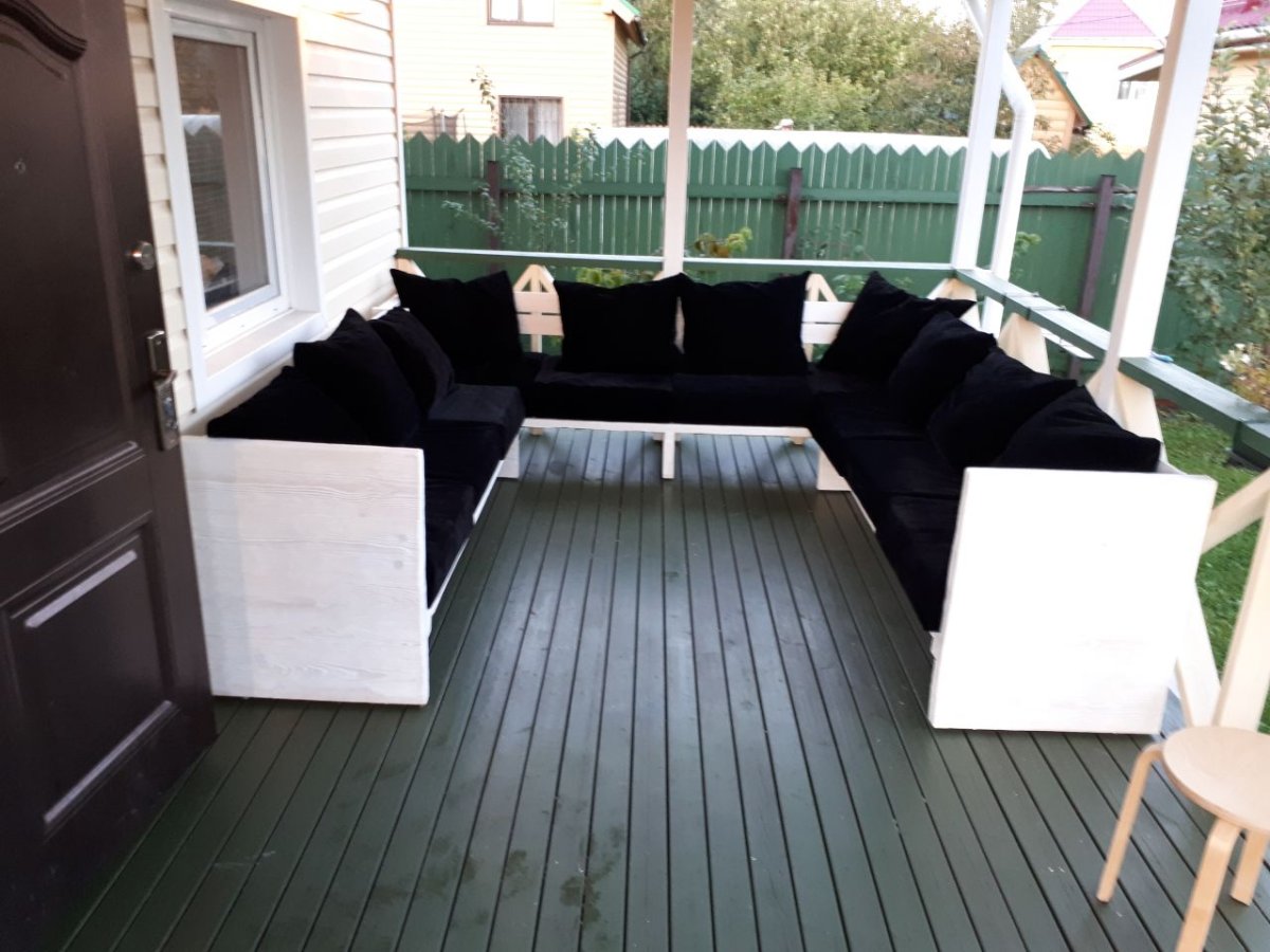 Веранда 2 метра шириной