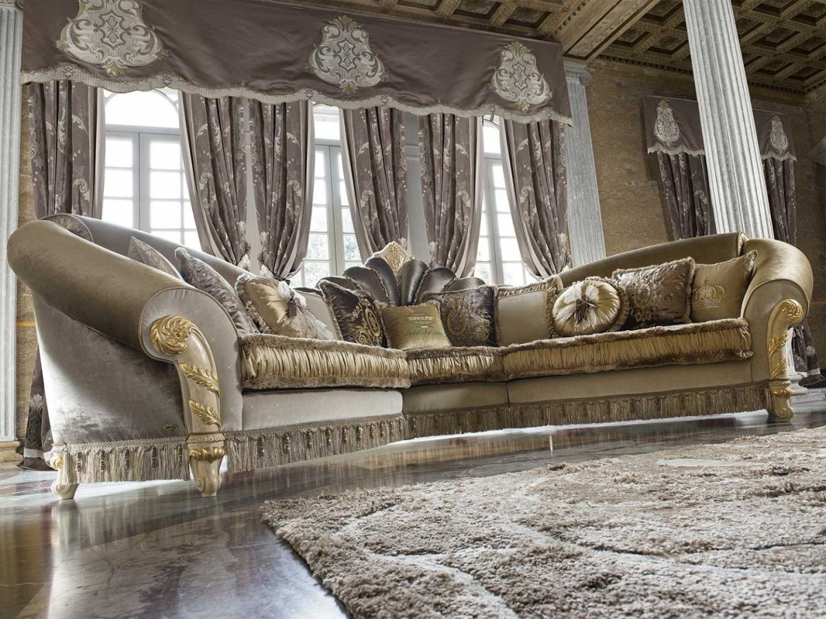 Итальянская мягкая мебель для гостиной MOBILPIU