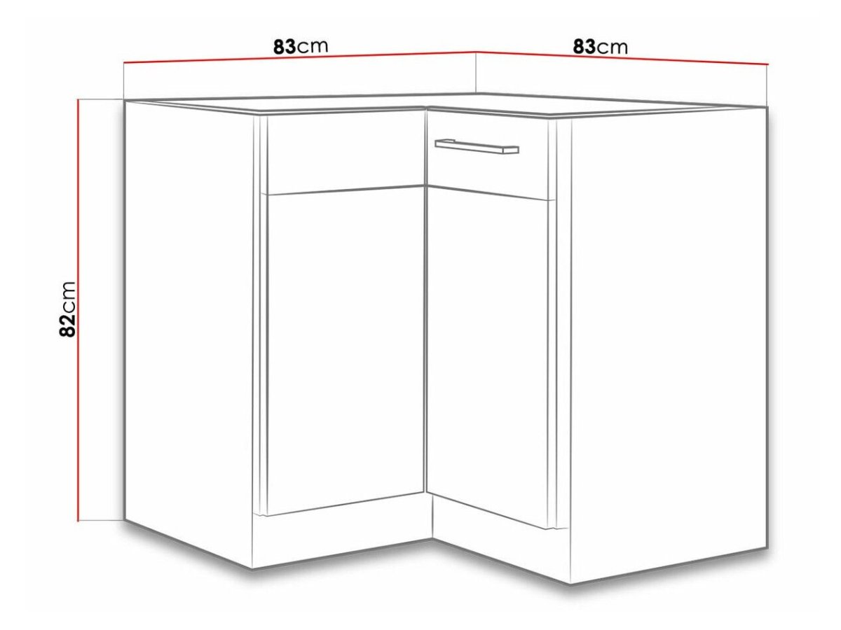 Кухня метод угловой шкаф