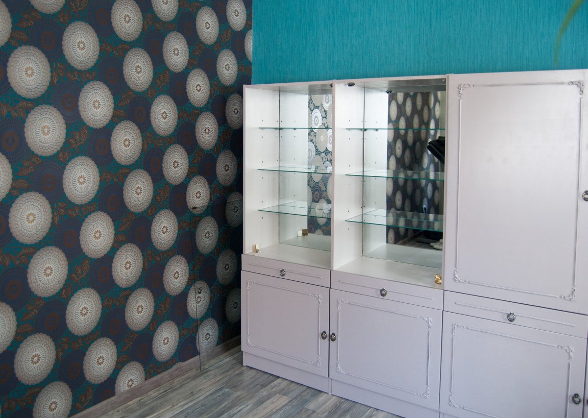 Советский сервант в современном интерьере