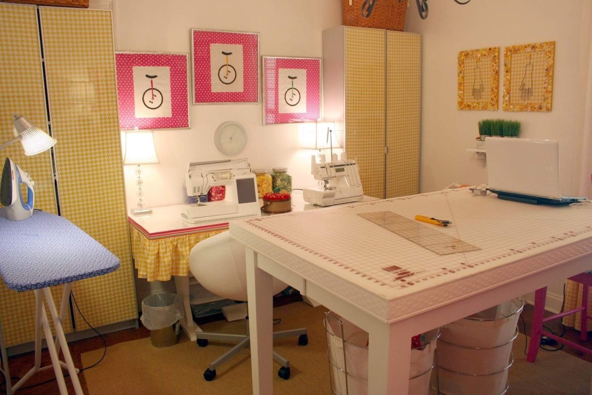 Рабочее место для шитья