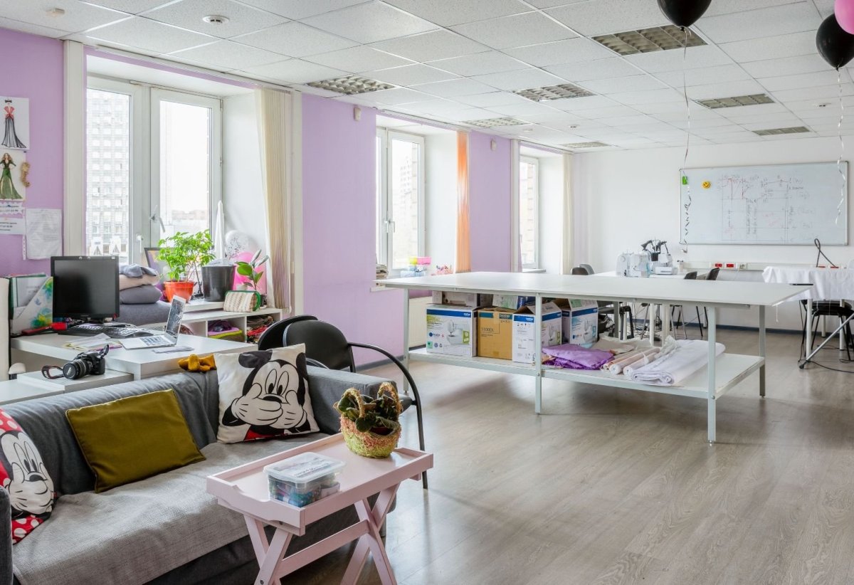 Интерьер швейной мастерской