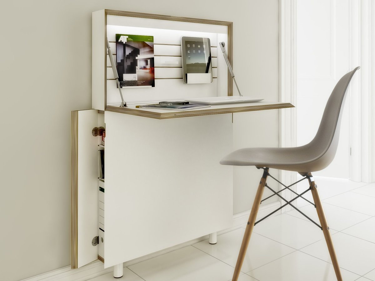 Компьютерный стол секретер трансформер ikea