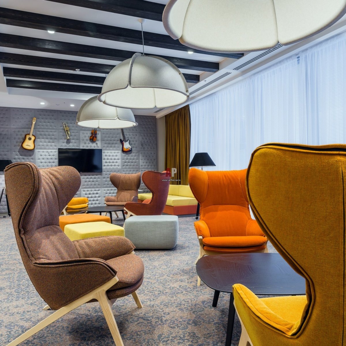 Интерьер лаунж зоны