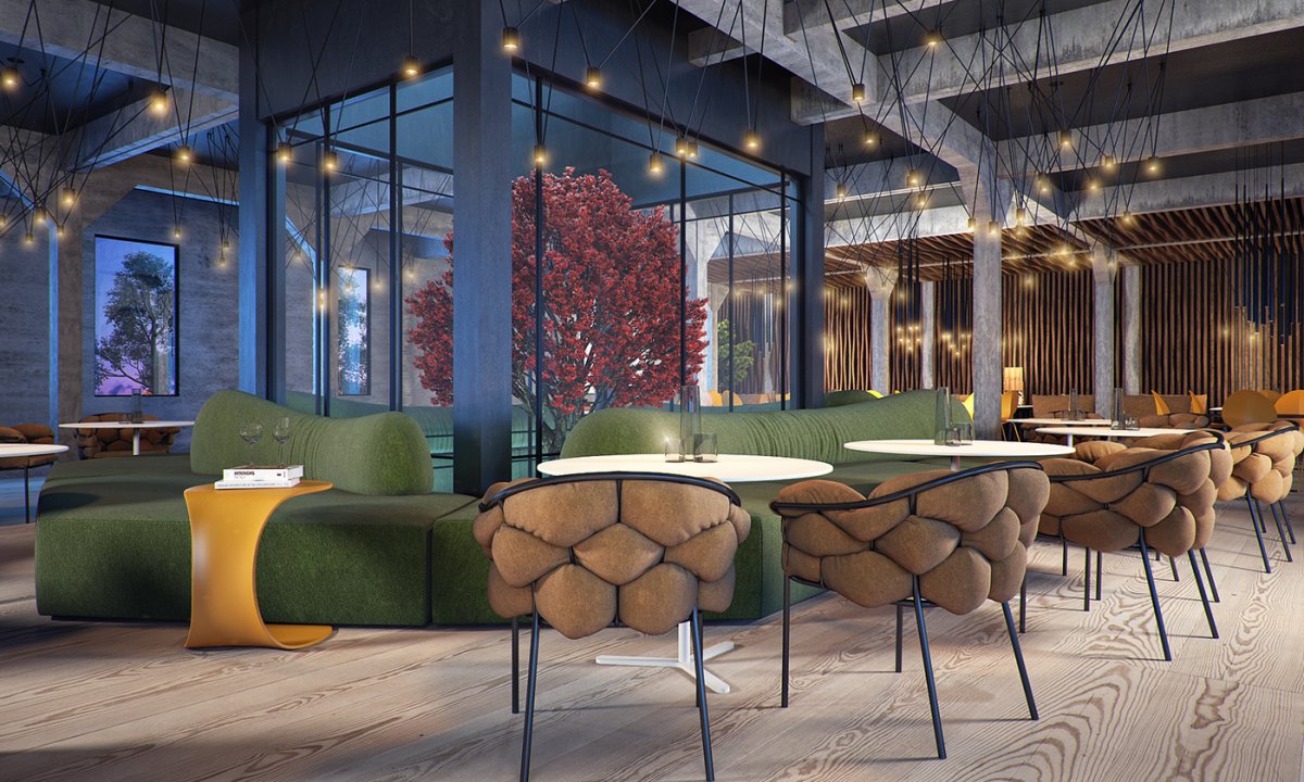 Современное кафе