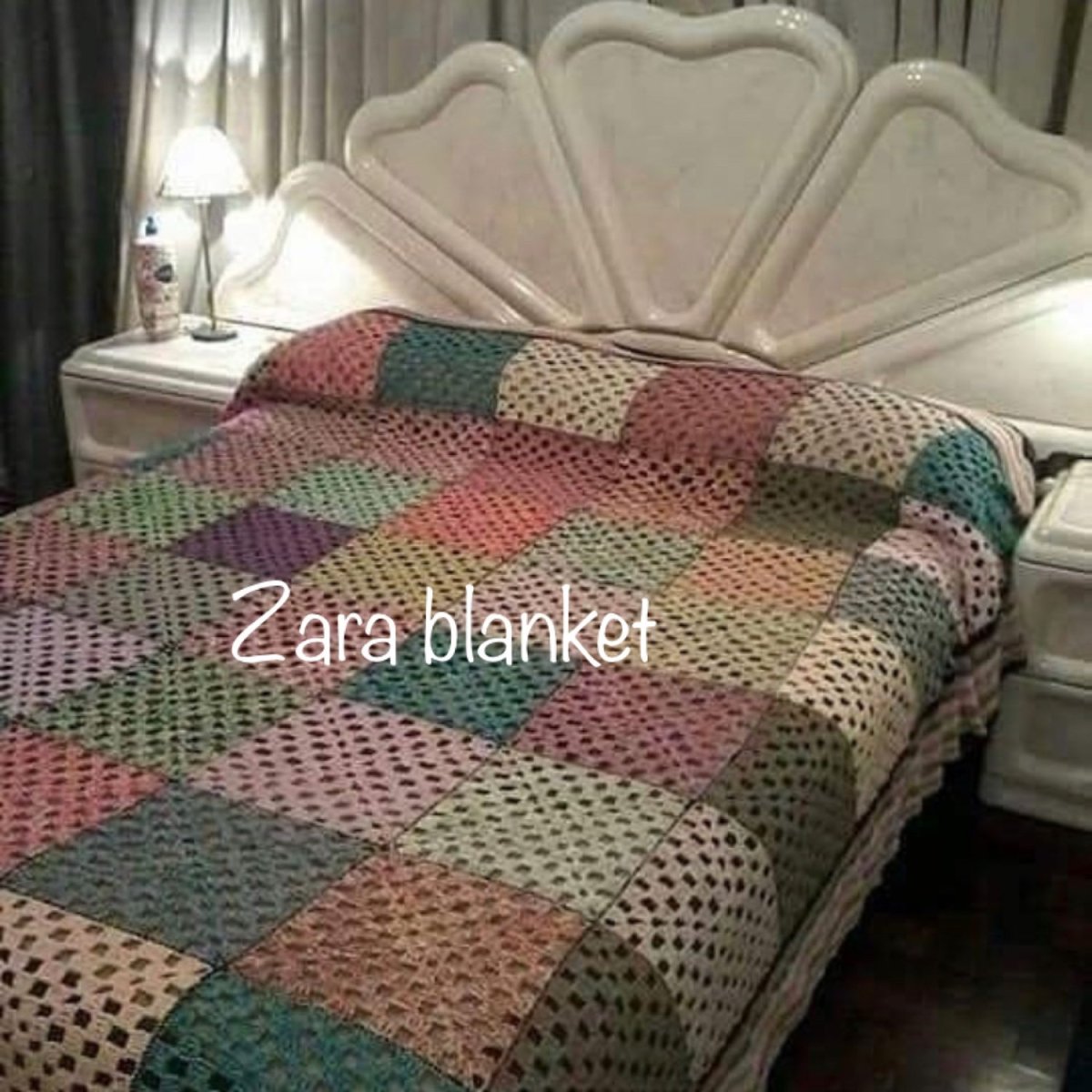 Покрывало крючком