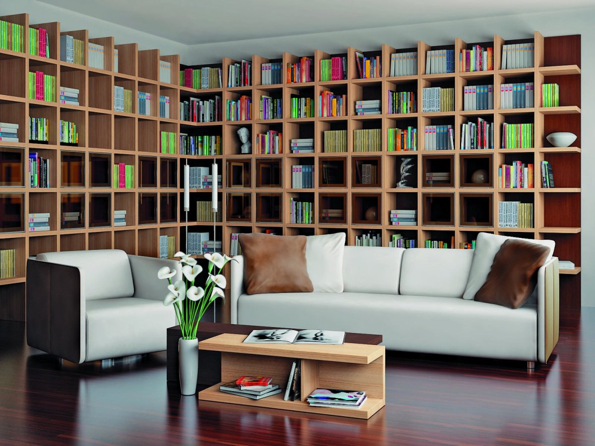 Библиотечные стеллажи для книг