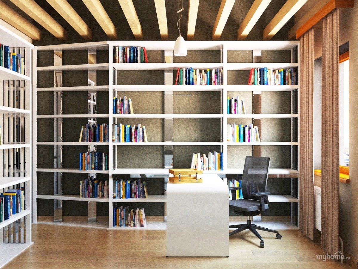 Стеллажи для рабочего кабинета