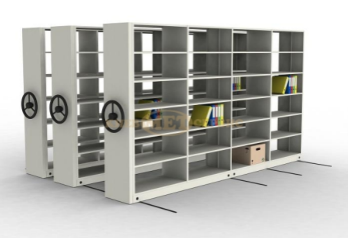 Архивный мобильные стеллажи Промет