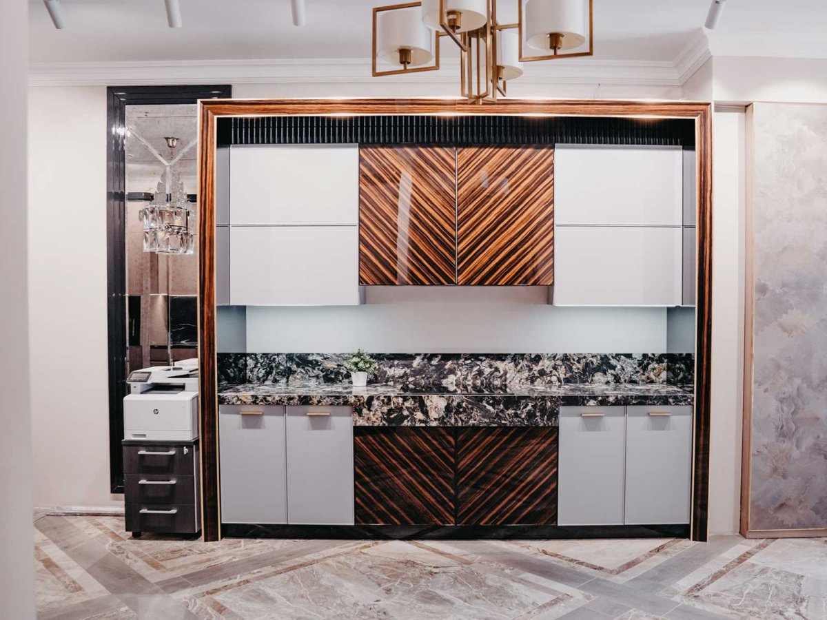 Кухня Италия стиль ар деко