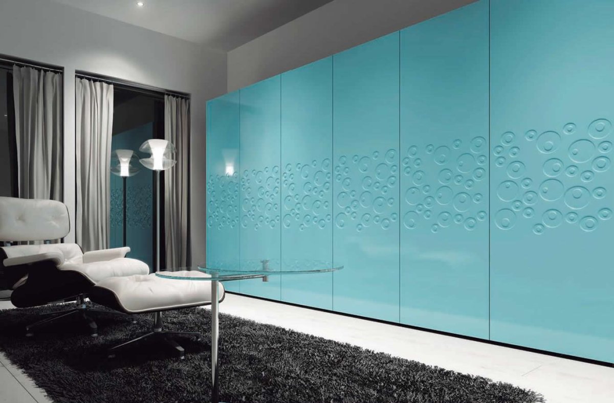 Шкаф купе с 3д фасадами