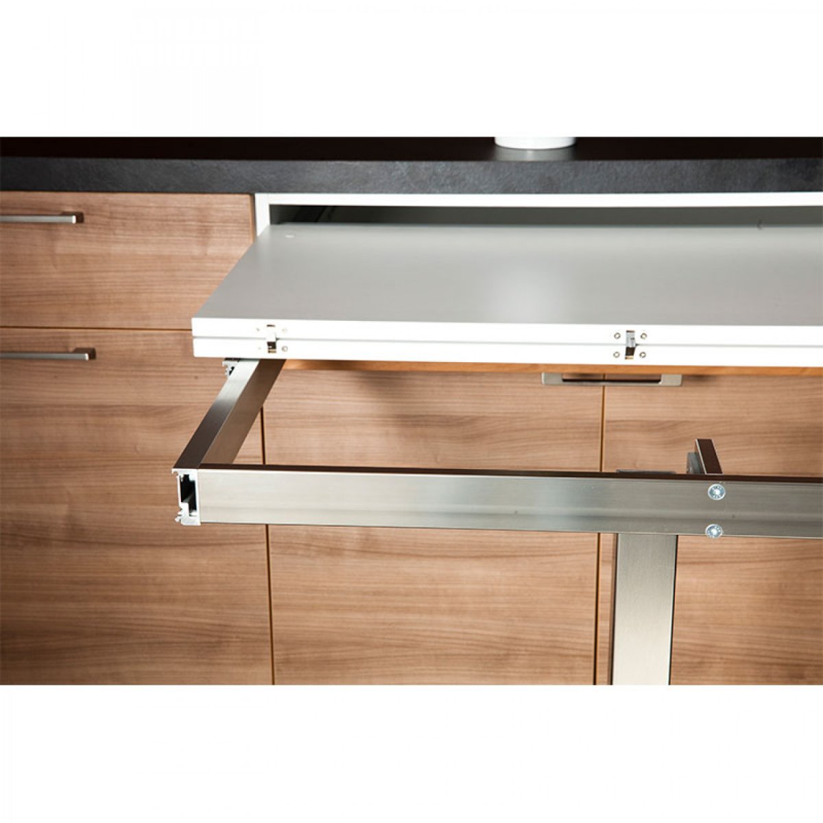 Механизм трансформации столешницы Hafele t-able