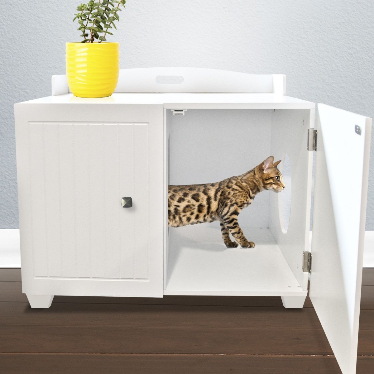 Тумба для кошачьего туалета