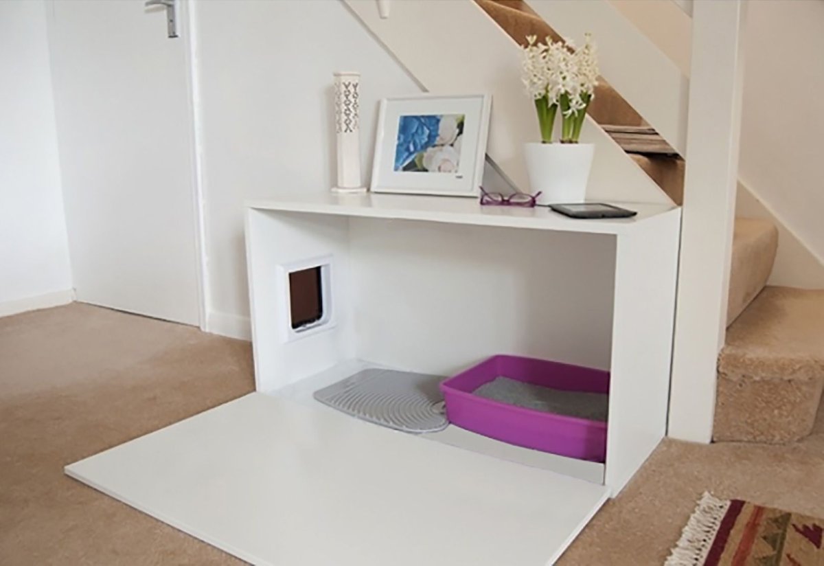 Мебель туалет для кошки