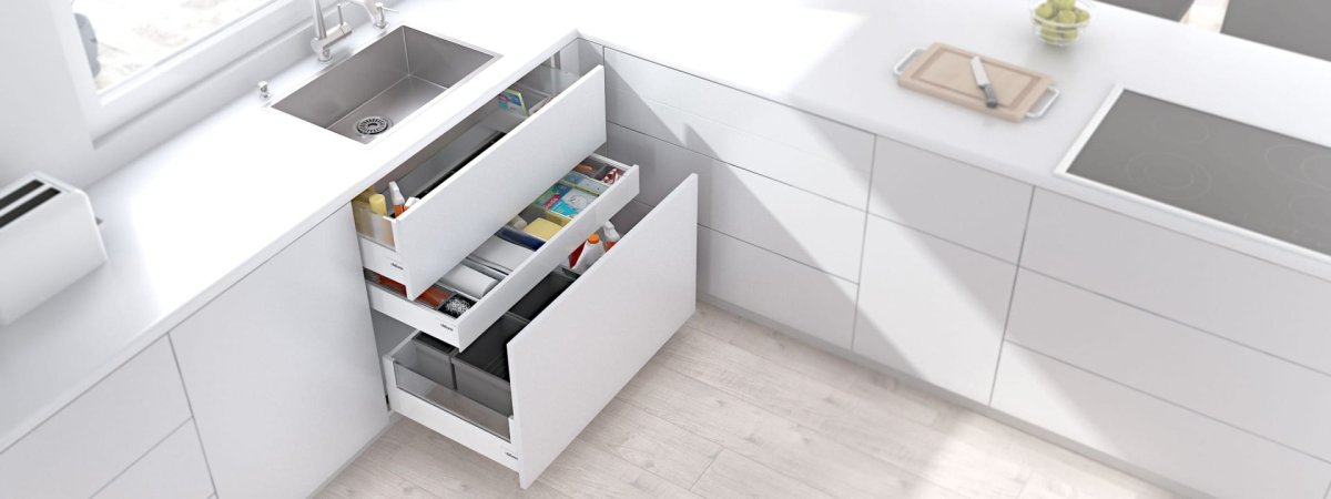 Выдвижной ящик под мойку Blum
