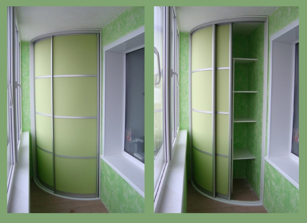 Шкаф купе на балкон