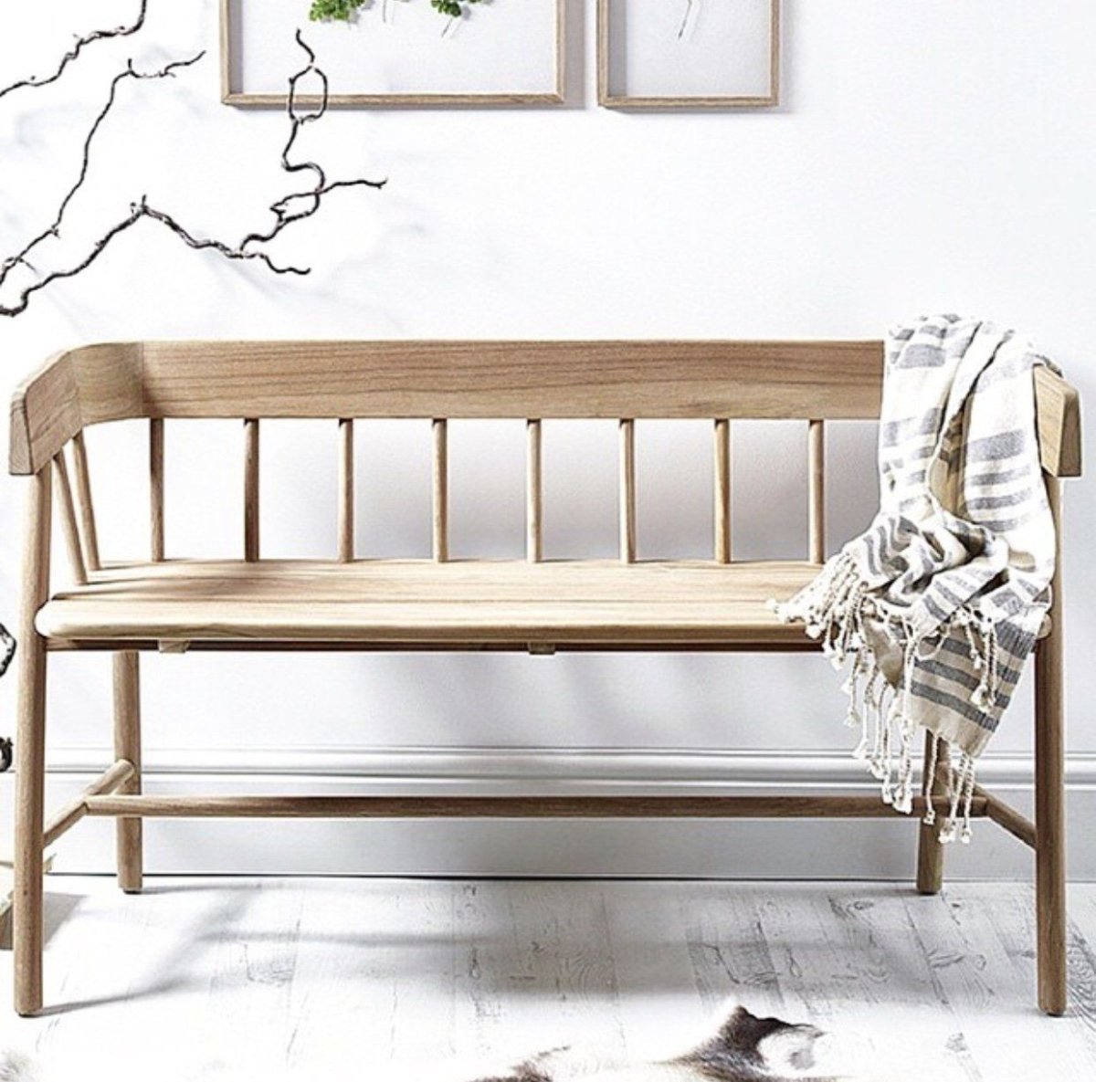 Скамейка в интерьере