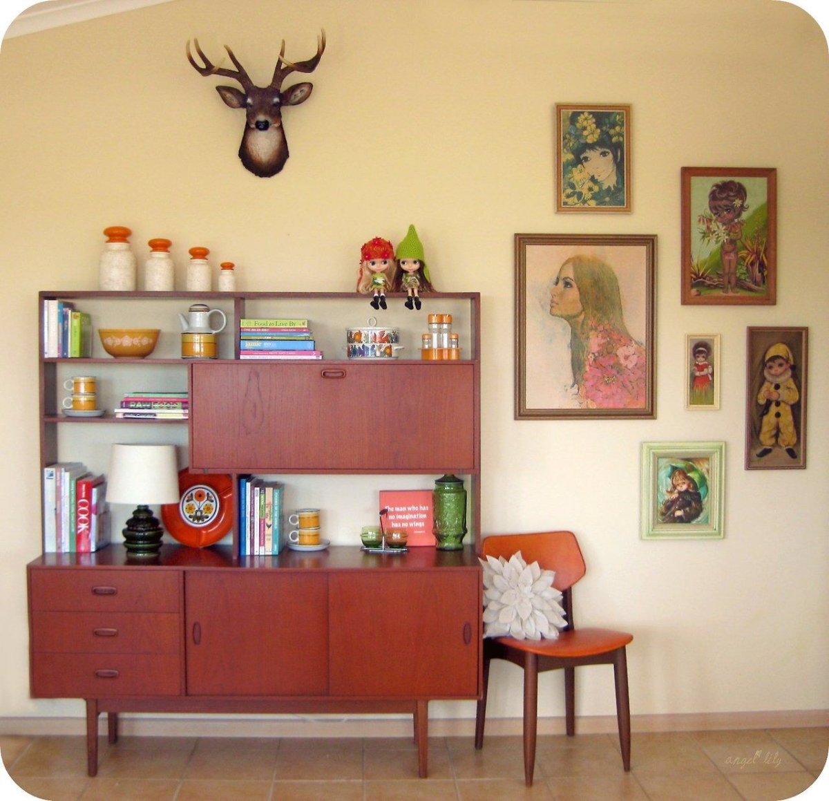 Переделанная Советская мебель в интерьере