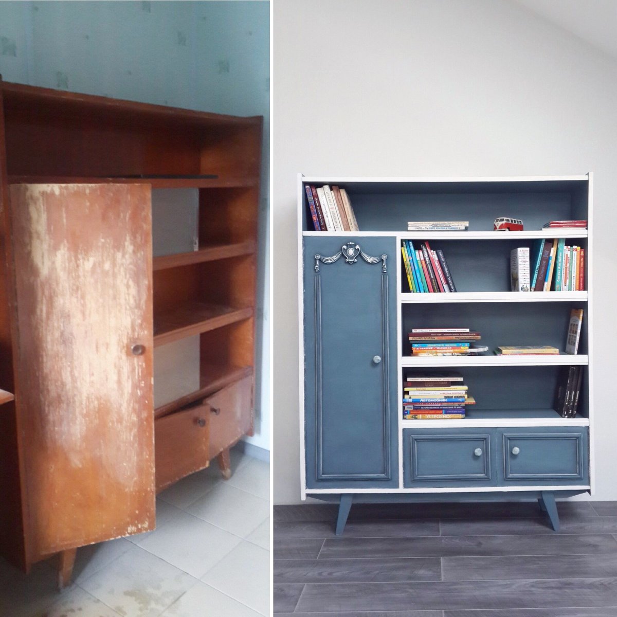 Мебель перекрашенная Дарьей гейлер