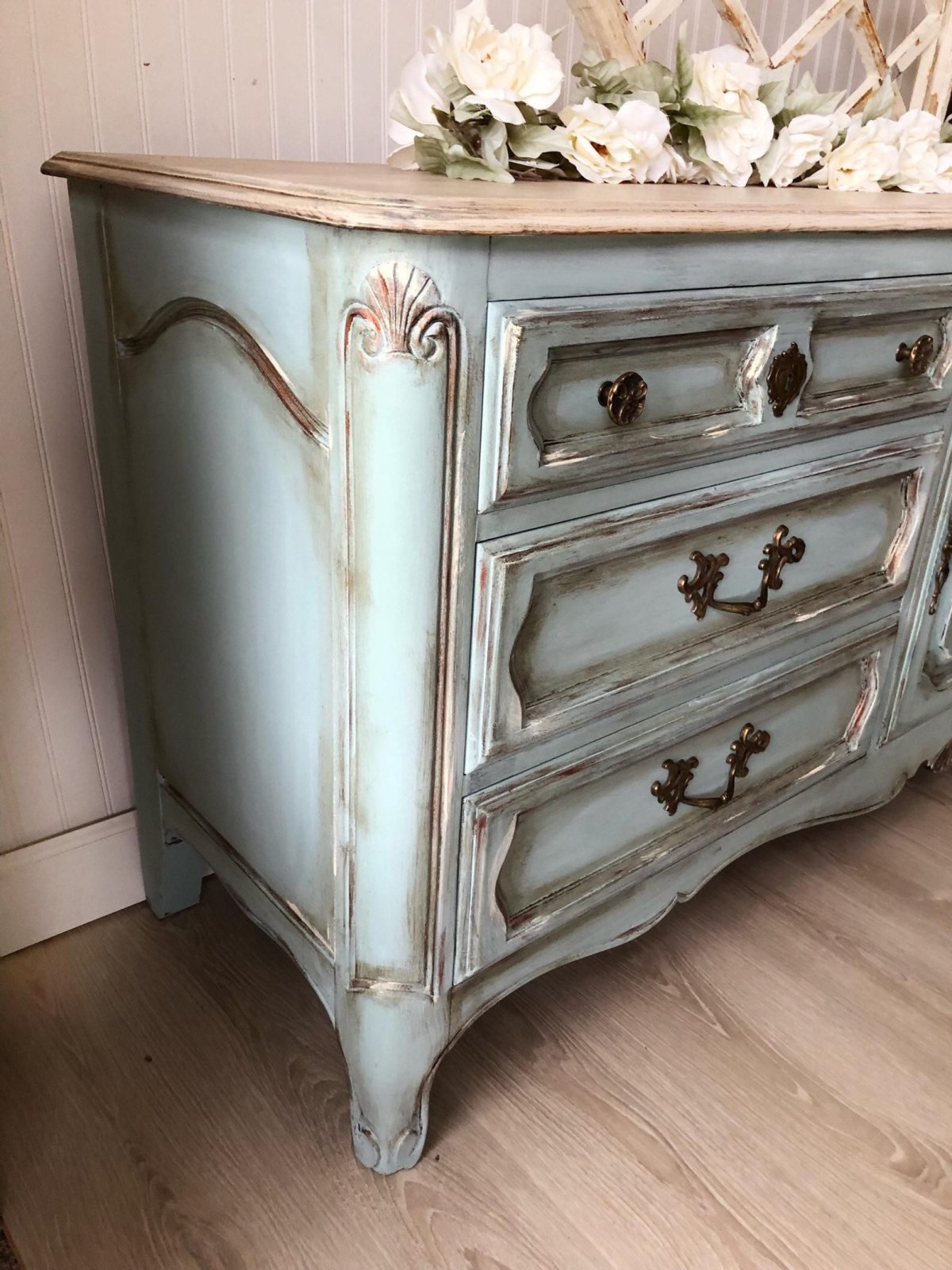 Состаренная мебель шебби Шик