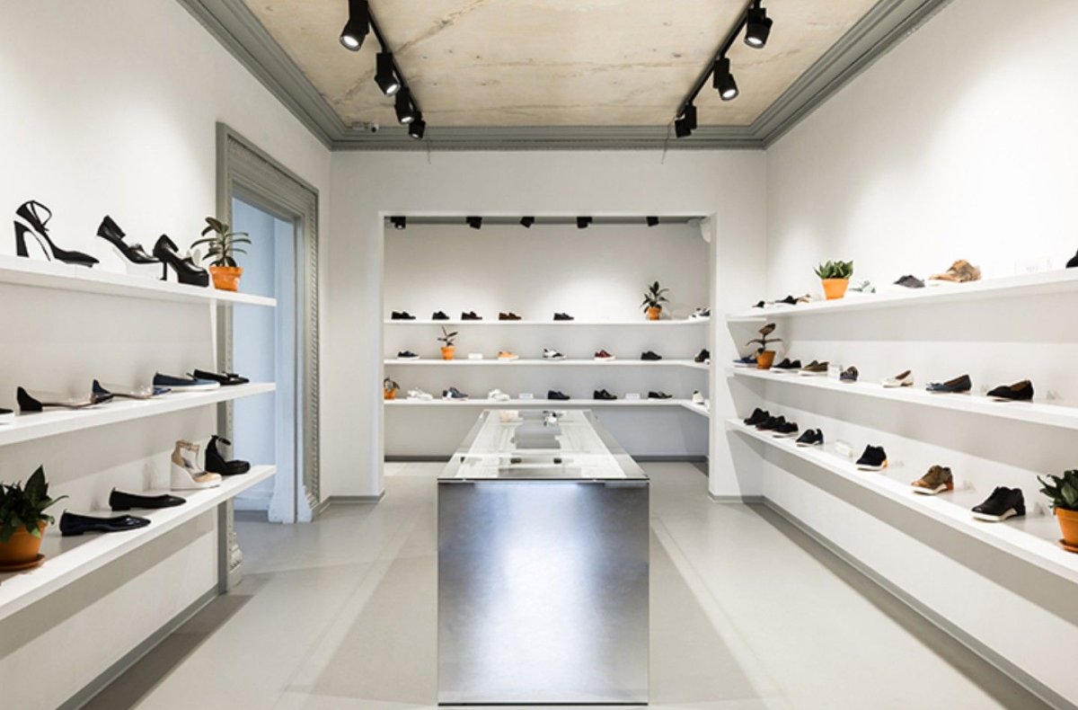 Дизайн магазина обуви
