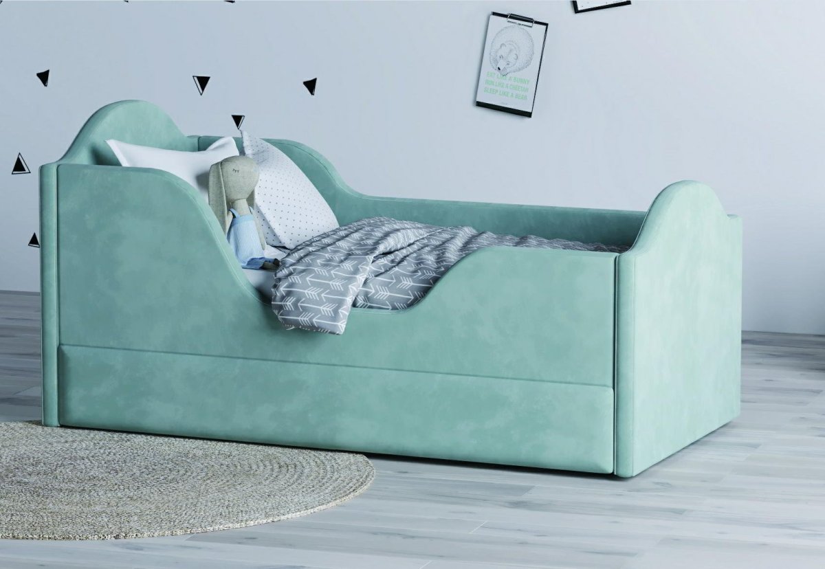 Кровать Немо клюква