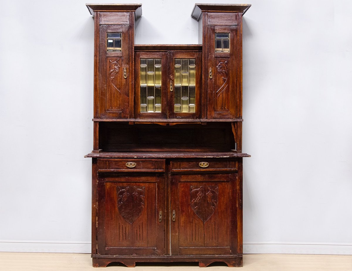 Старинный буфет артикул БФ-6555