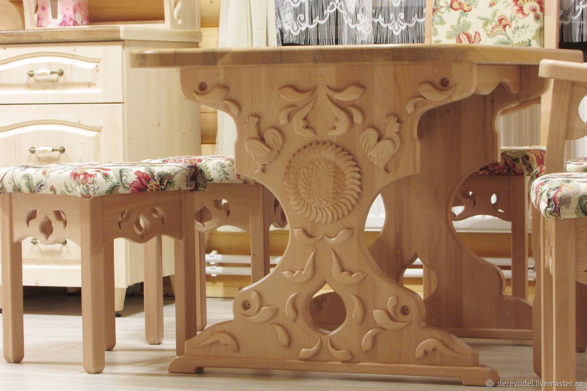 Резной кухонный гарнитур