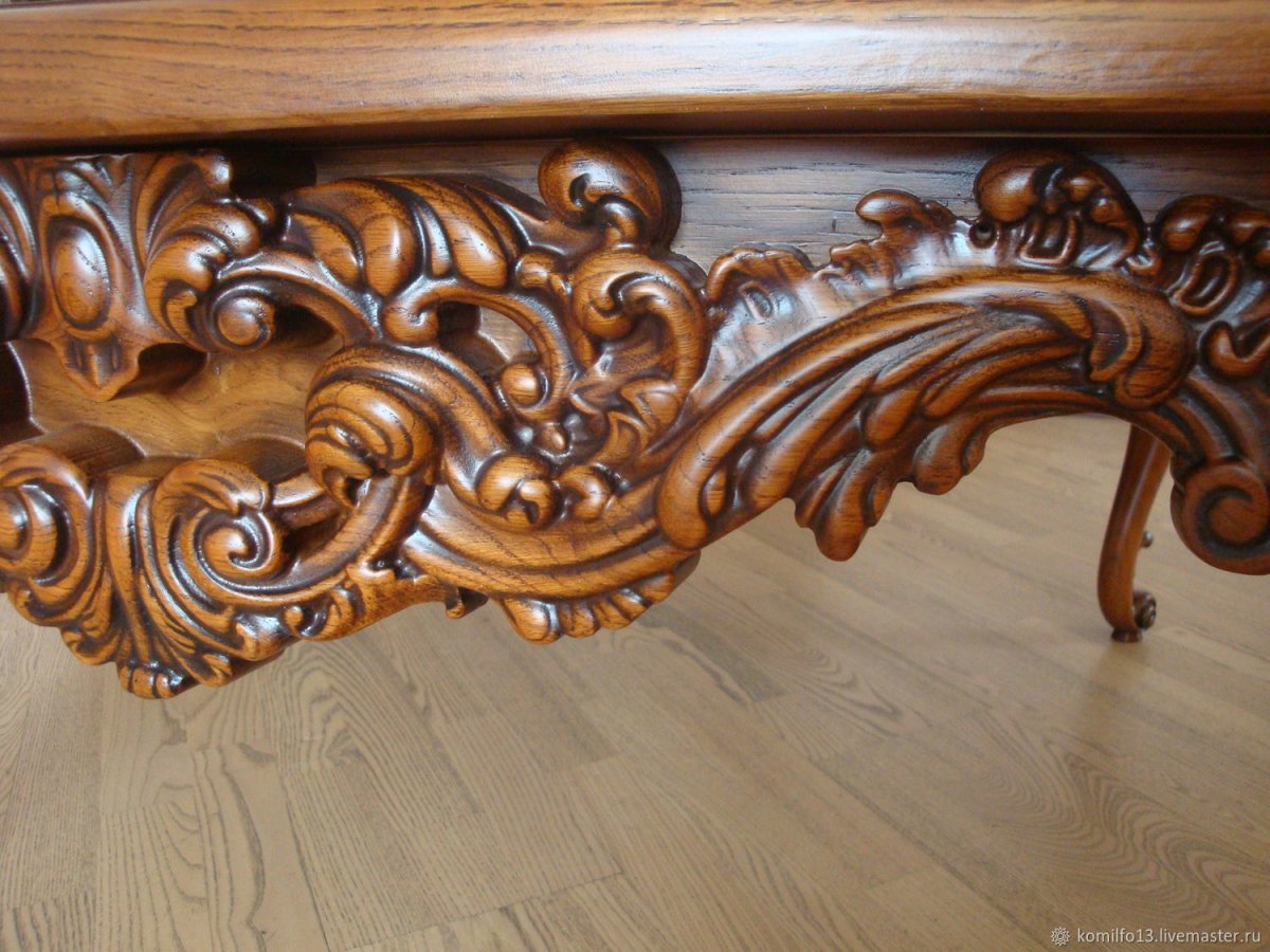 Резная мебель из дерева