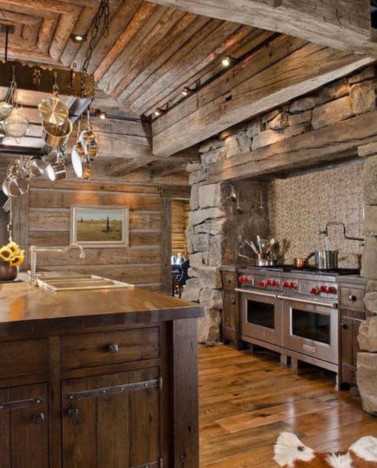 Кухня в стиле дерева