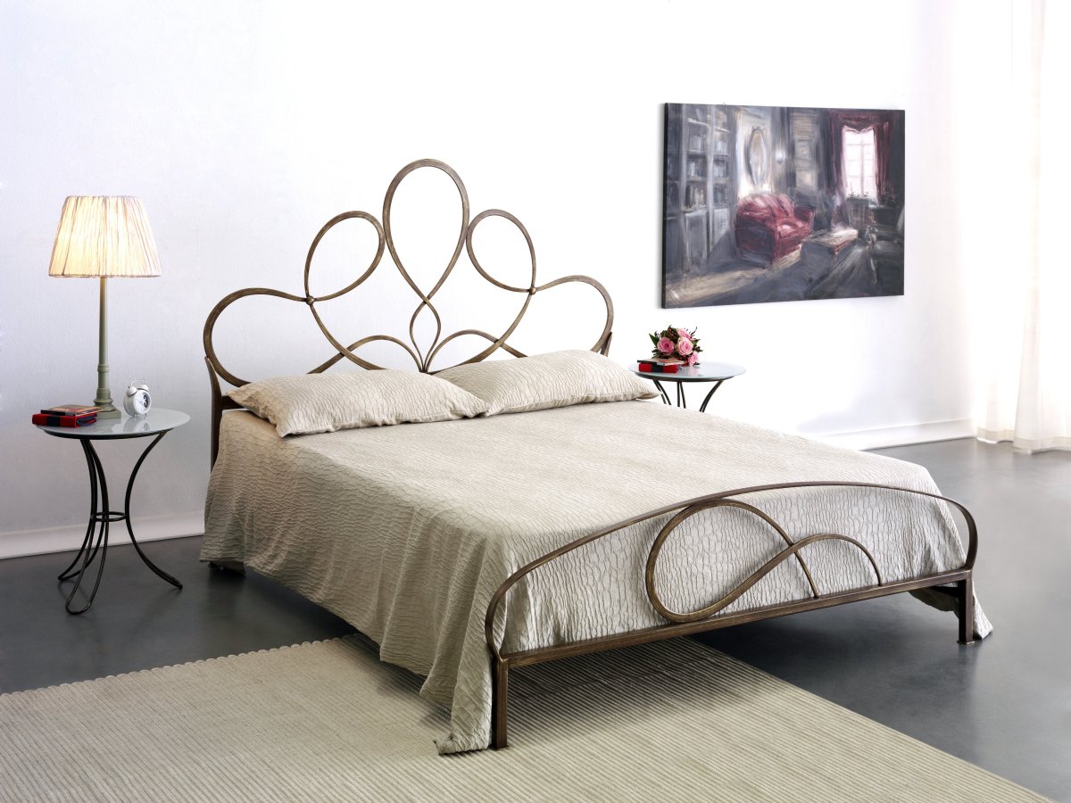 Кованые кровати двухспалки