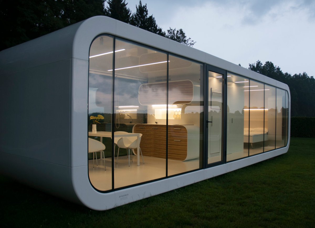 Модульные дома-блоки от студии coodo