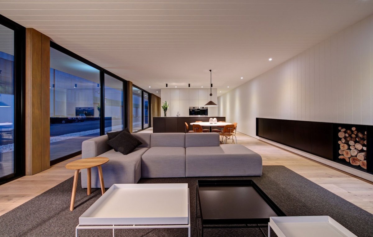 Интерьер современного модульного дома