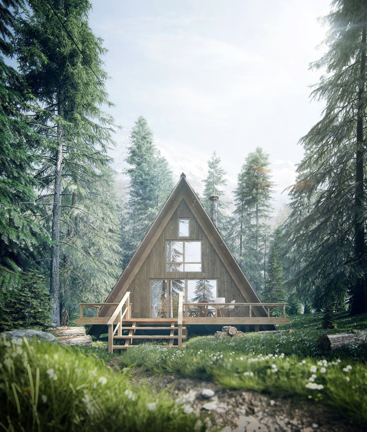 A frame House Эндрю Геллер