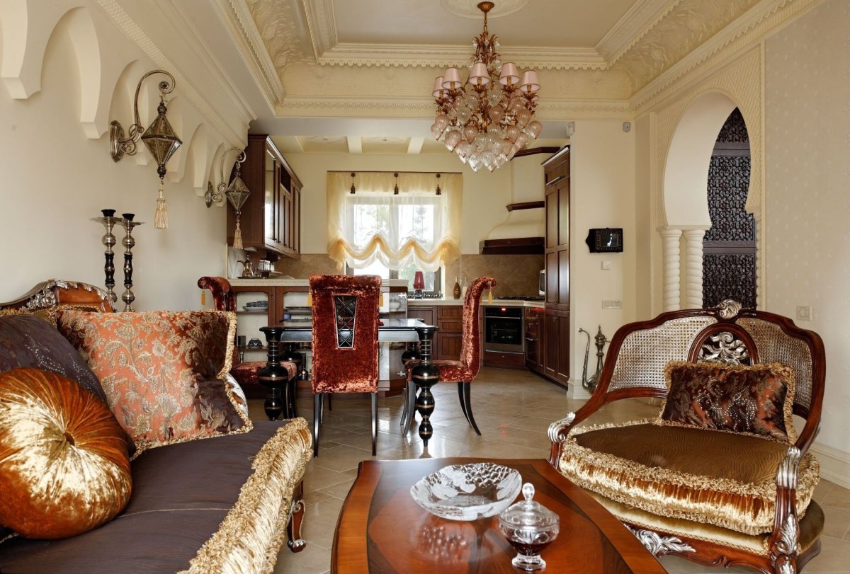 Марокканский стиль в интерьере