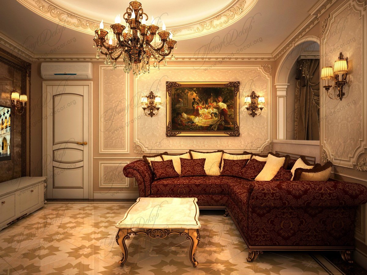 Стиль Барокко в интерьере