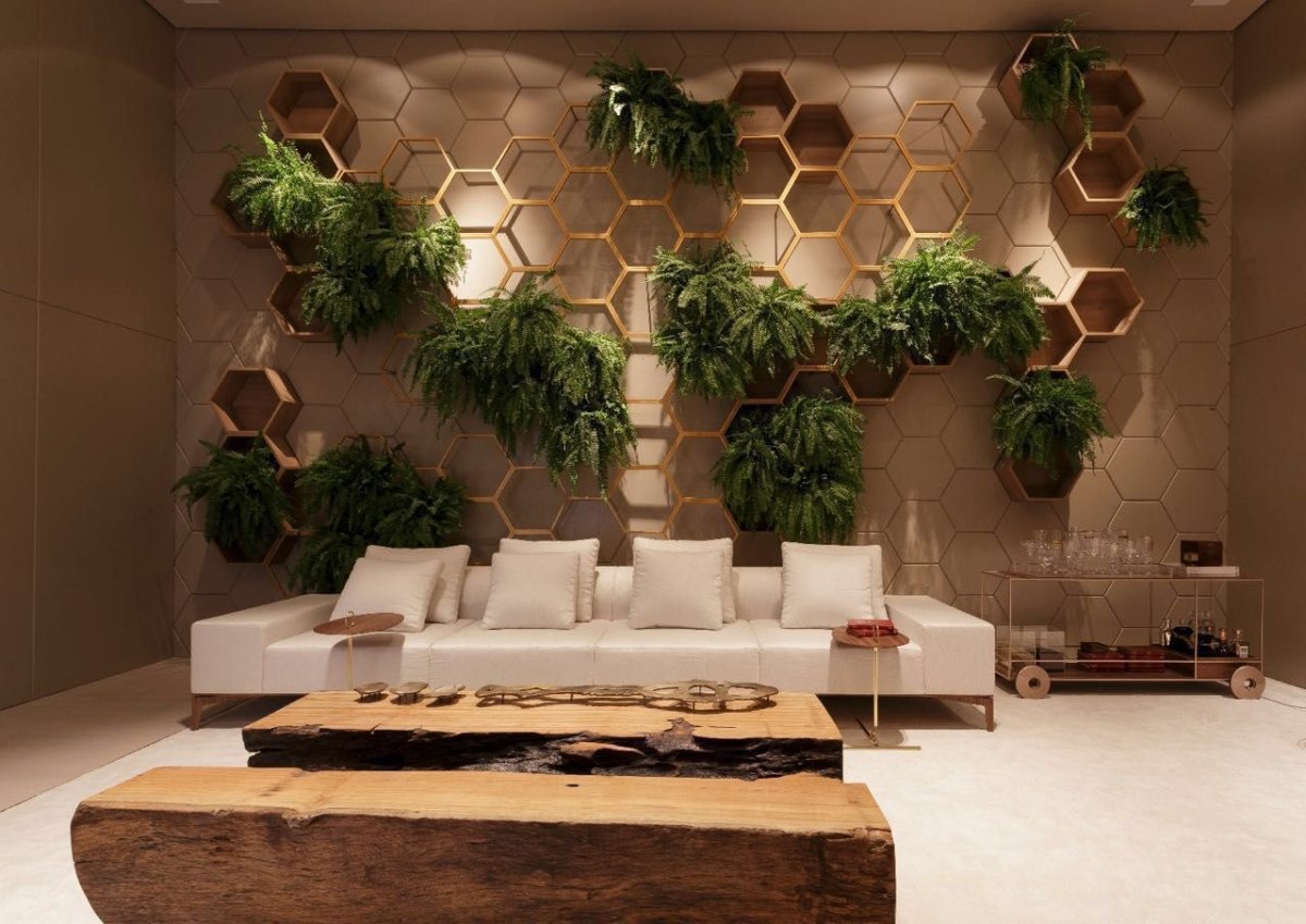 Декор в эко стиле