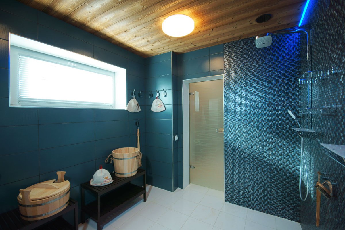 Интерьер сауны