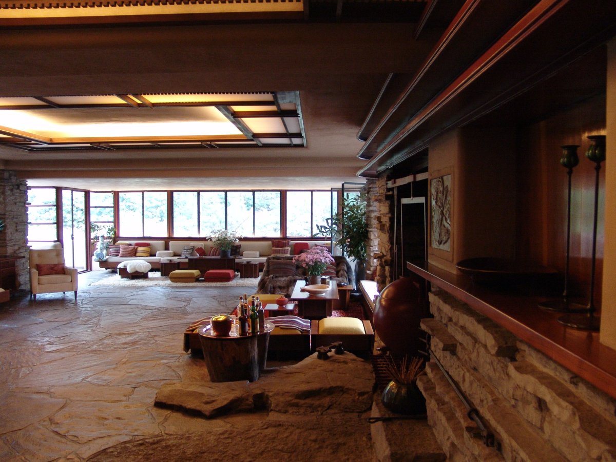 Фрэнк Ллойд Райт интерьеры