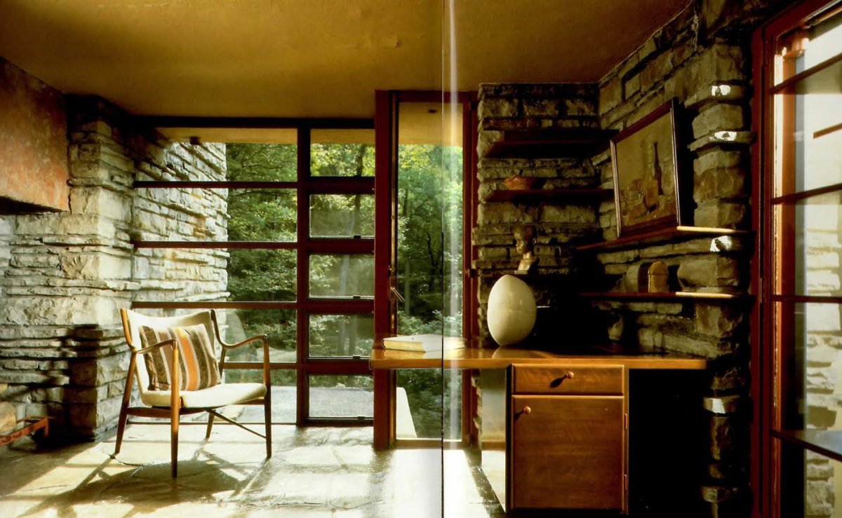 Фрэнк Ллойд Райт интерьеры