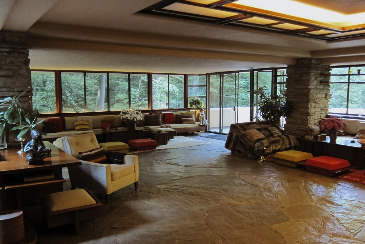 Фрэнк Райт дом над водопадом