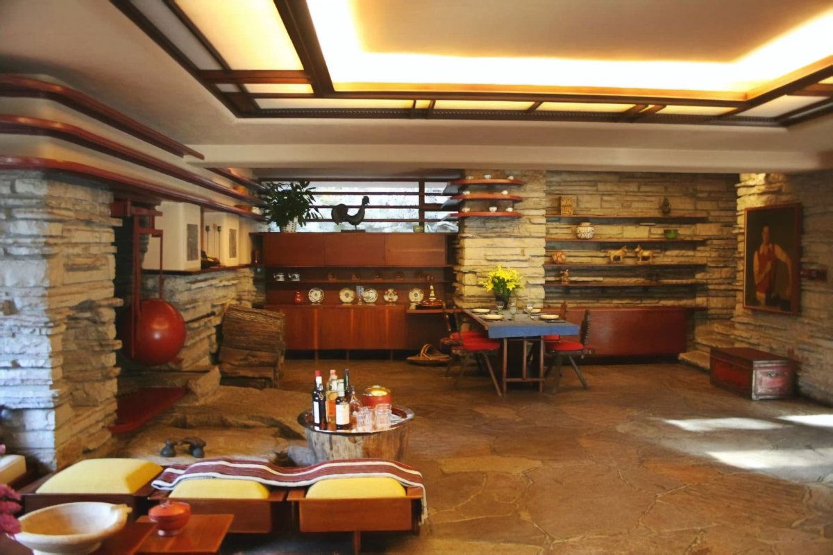 Фрэнк Ллойд Райт интерьеры