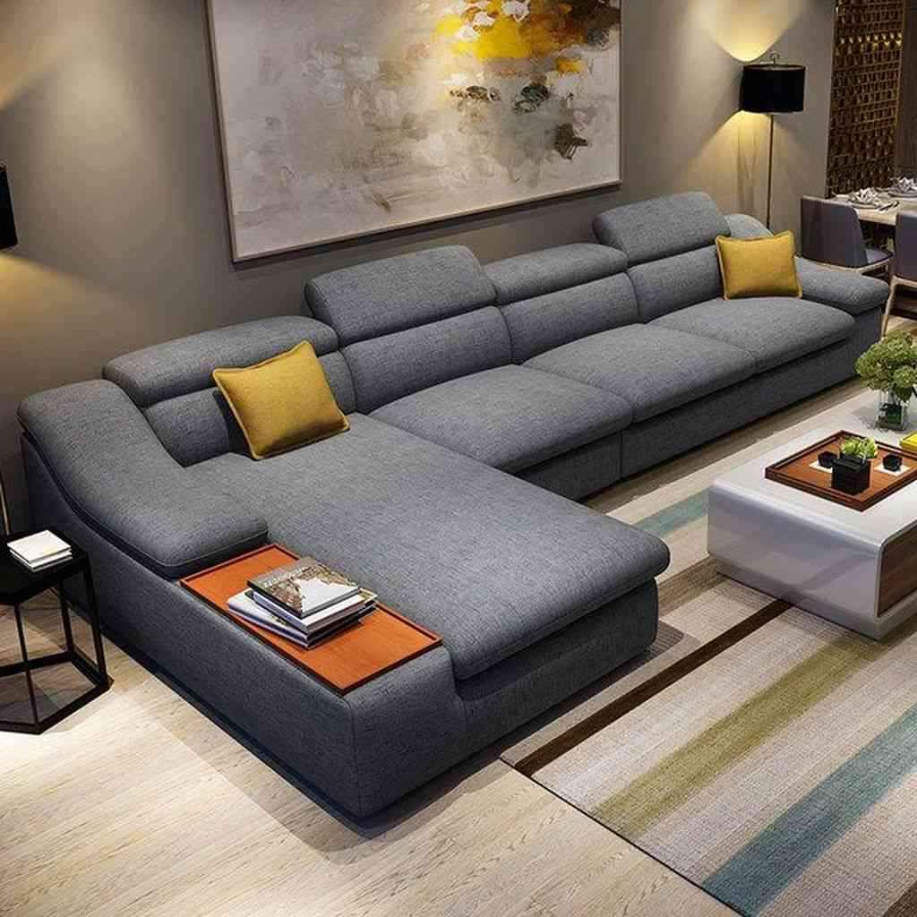 Угловой диван в зал