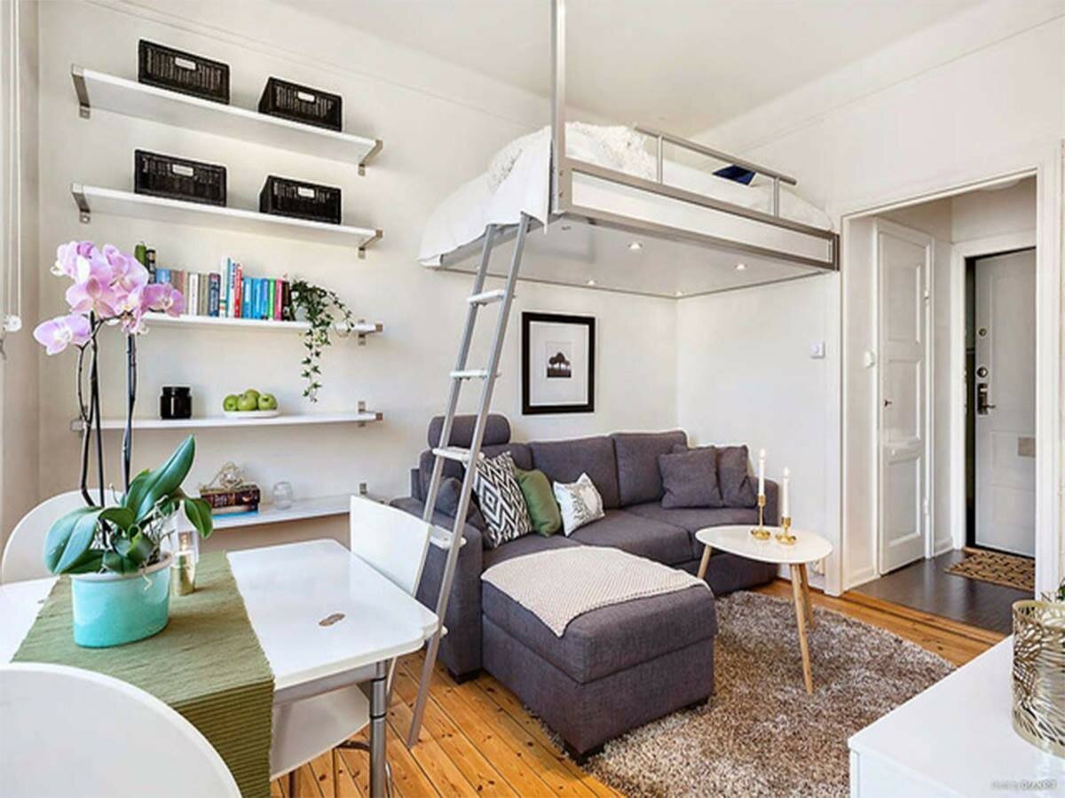 Дизайн интерьера маленькой квартиры