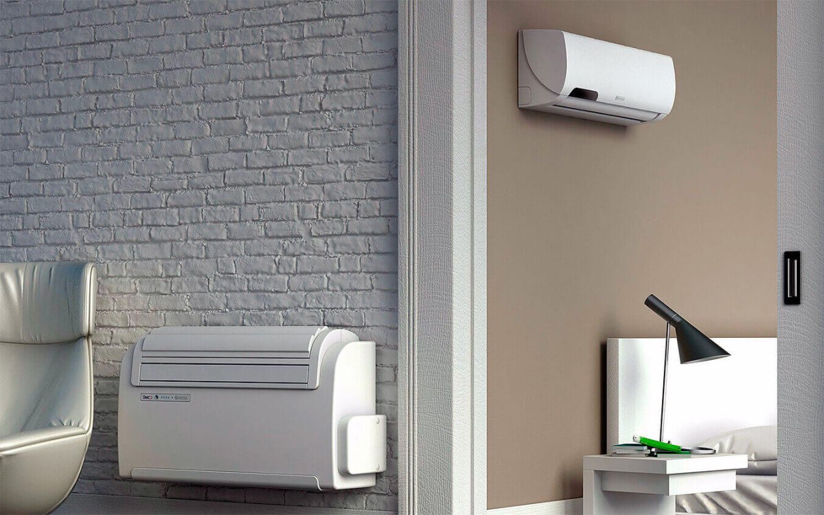 Кондиционер в интерьере