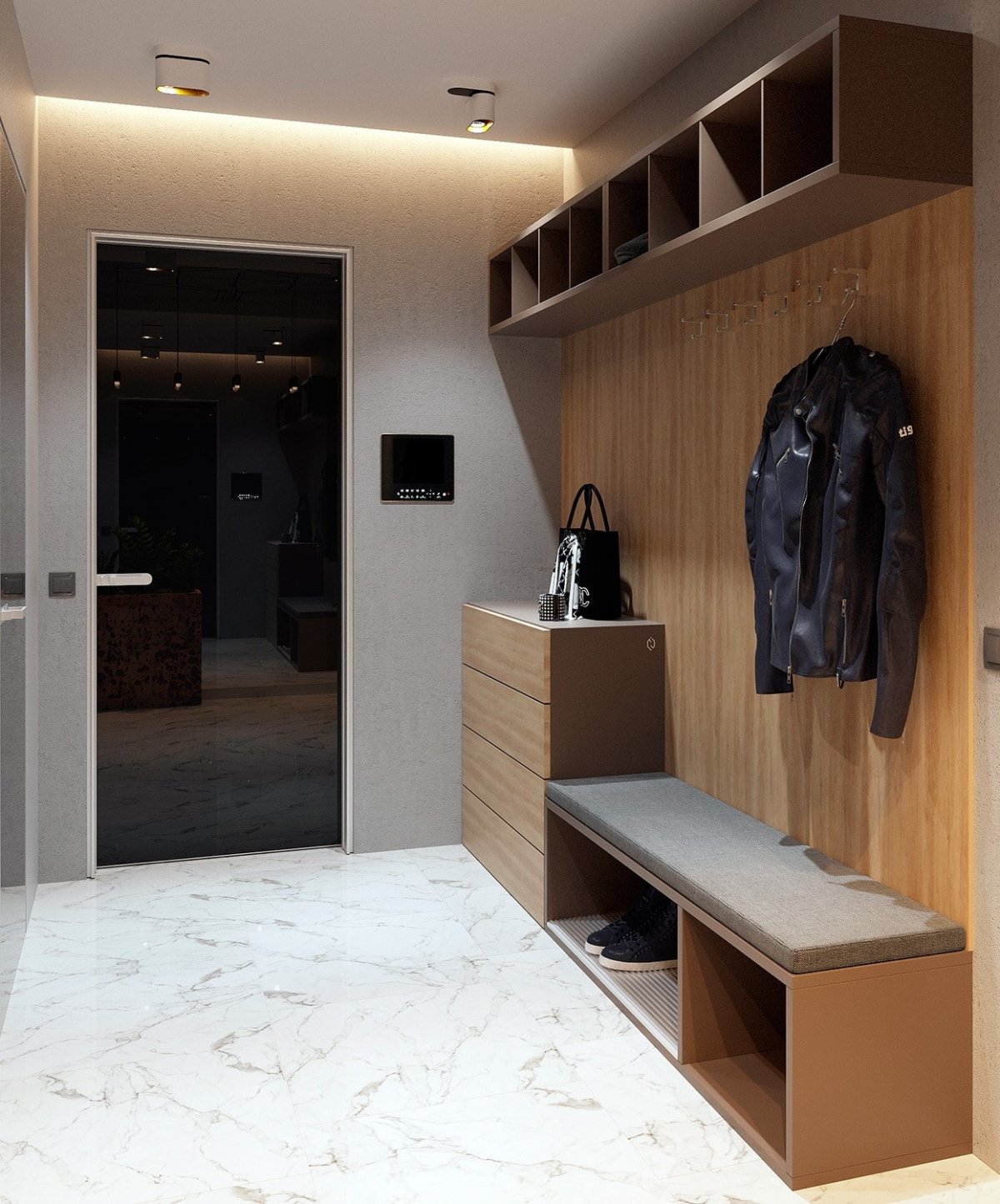 Прихожая в современном стиле