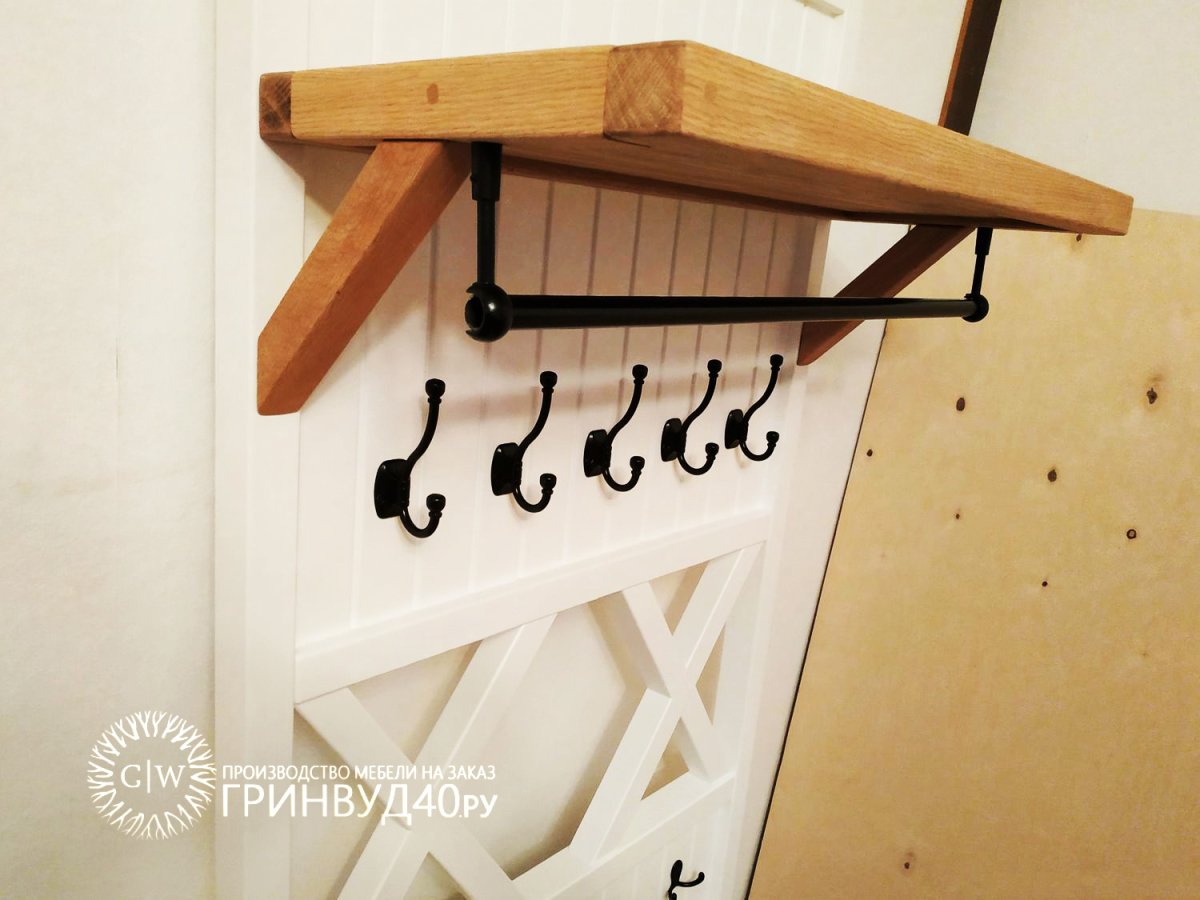 Вешалки в прихожую настенные деревянные